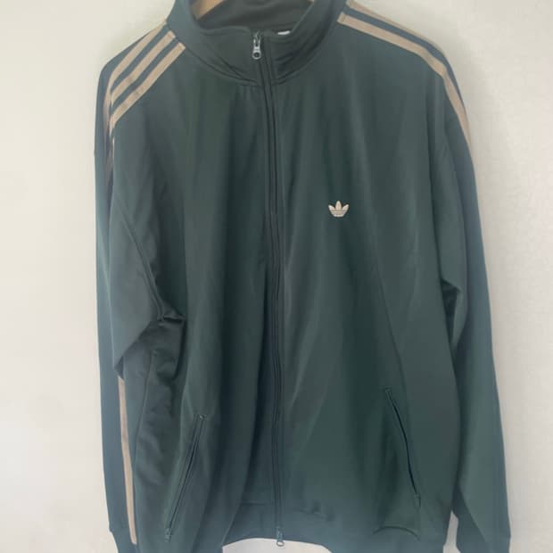 아디다스 져지. 트레이닝 자켓. BB트랙탑- 쉐도우그린.