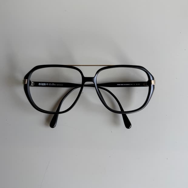 80s 디올 오버사이즈 프레임 안경