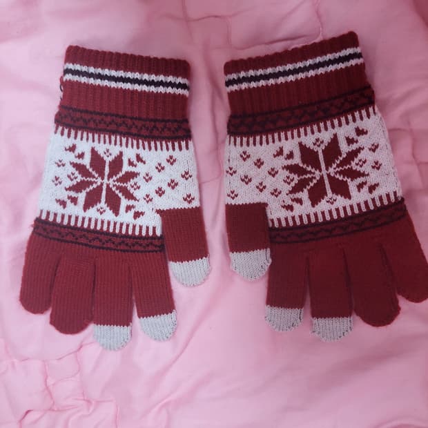 급처새상품!1500원 니트 커플 장갑 스마트폰터치가능 톰브라운,구찌 느낌