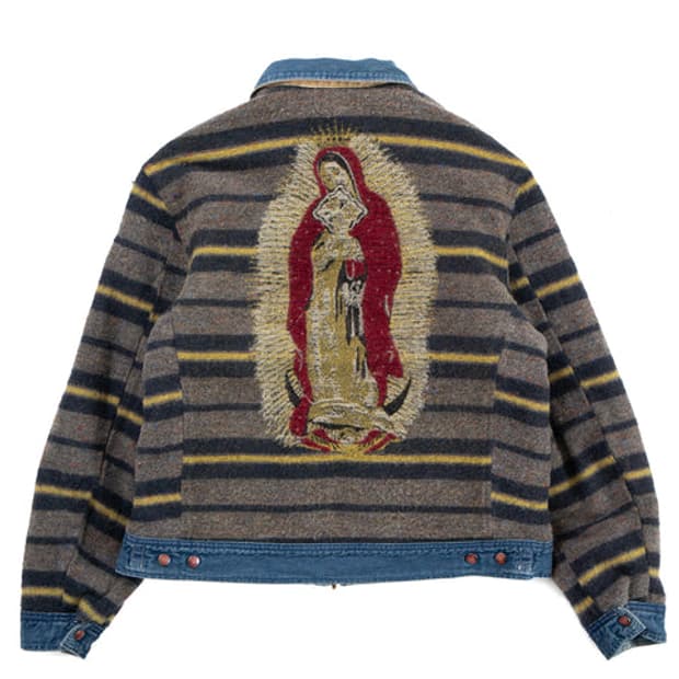 [4사이즈]kapital 캐피탈 마리아 리버서블 자켓