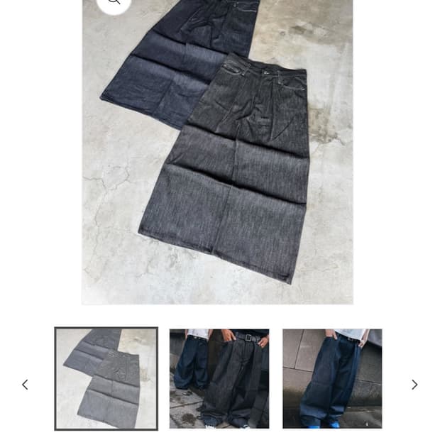 Classic Rigid Tuck pants