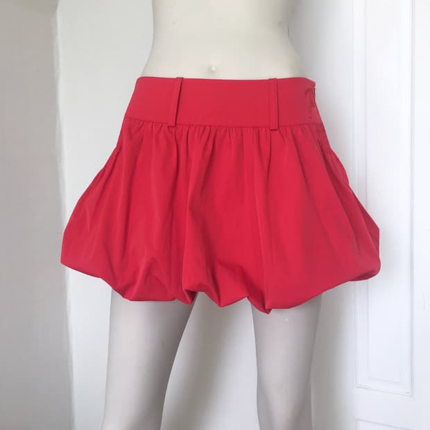 Red Balloon Skirt Shorts