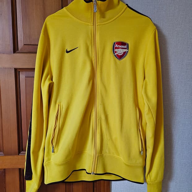 나이키 아스날 옐로우 트랙 자켓 M