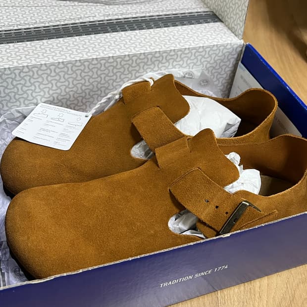 버켄스탁 런던 BS 밍크 41 (265) 새상품