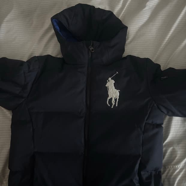 폴로 덕다운 패딩 팝니다