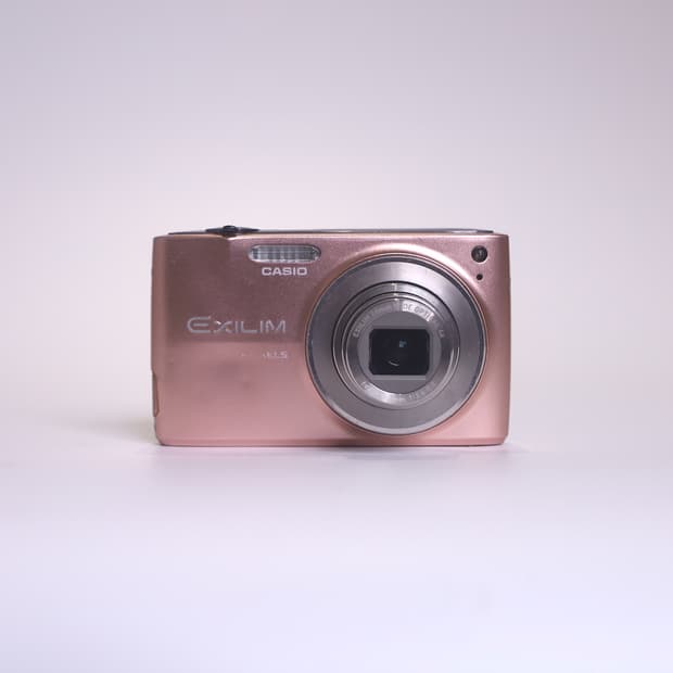 카시오 엑슬림 Z400 핑크 (비네팅 액정, 이체 시 할인)