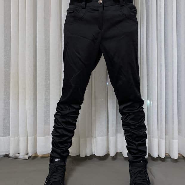코팅 셔링 팬츠