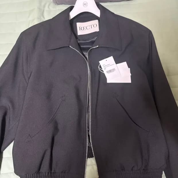 렉토 24fw 80s 포트 볼링 블루종 자켓(L)