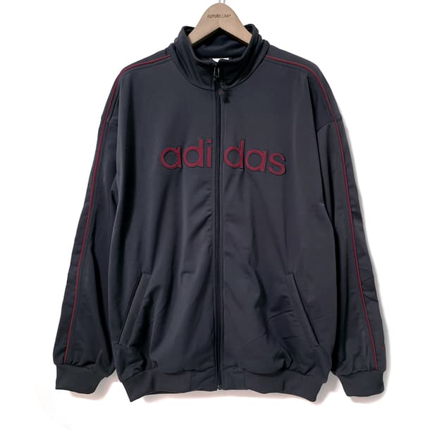 [XL] 아디다스 00s 스펠아웃 트랙 자켓 다크 그레이