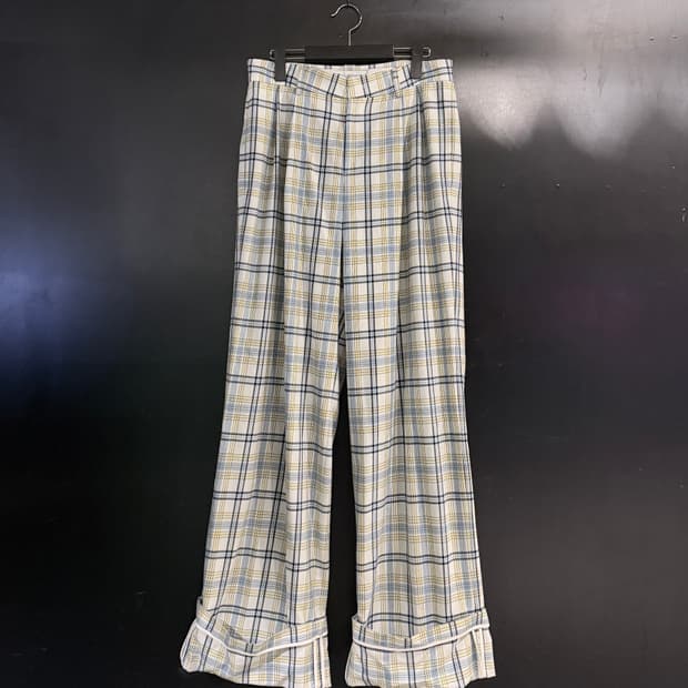 lesugiatelier 르수기아뜰리에 체크 팬츠