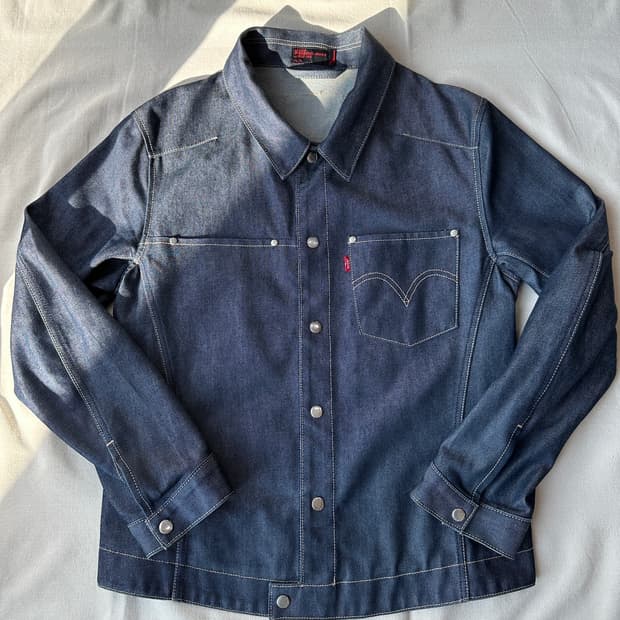 00s 리바이스 엔지니어드진 데님자켓 100