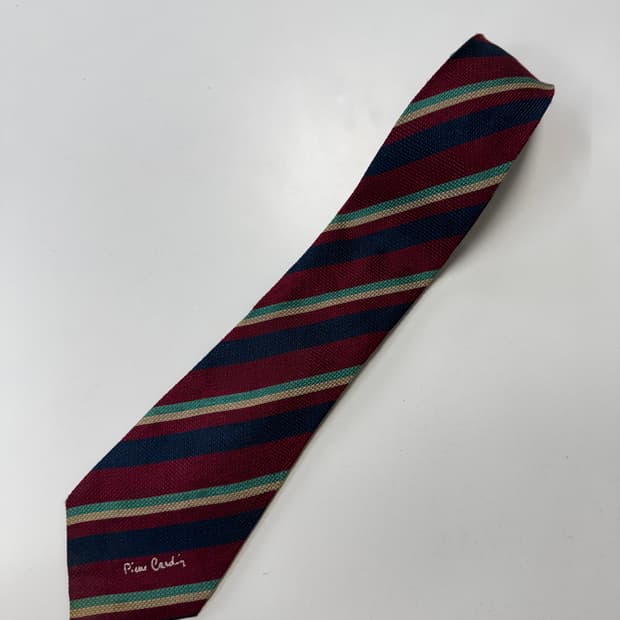 피에르가르뎅(Pierre cardin) 실크 넥타이 8cm