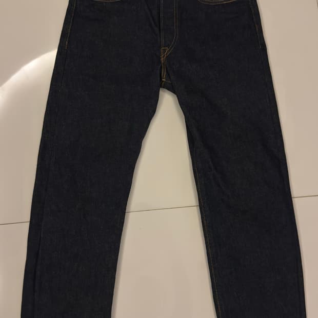 RRL 인디고 셀비지 팬츠