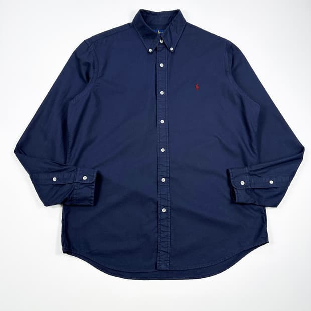 폴로 랄프로렌 클래식핏 옥스포드 셔츠 네이비 L