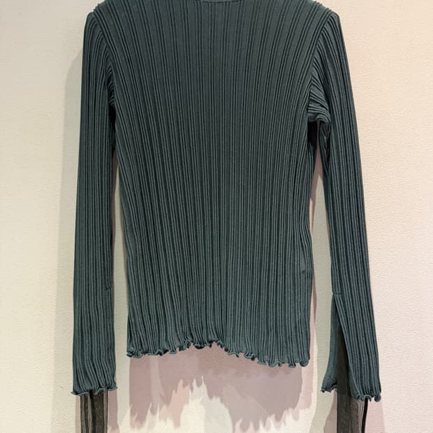 TOKYO BASE Green Pleated (Made In Japan)