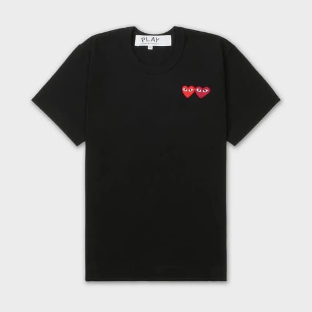 꼼데가르송 더블와펜 블랙 