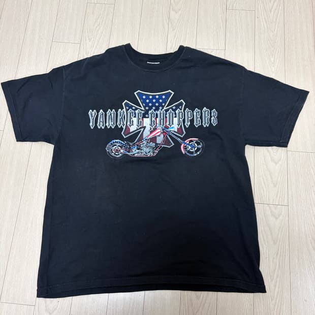 90s 헤인즈 빈티지 양키 챠퍼 티셔츠