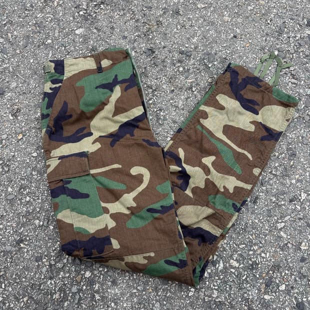 미군 우드랜드 bdu 팬츠 M-L 003