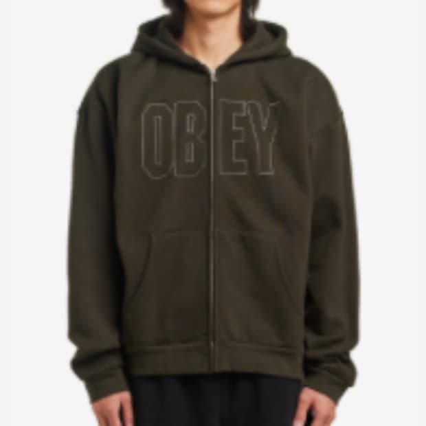 오베이 후드집업