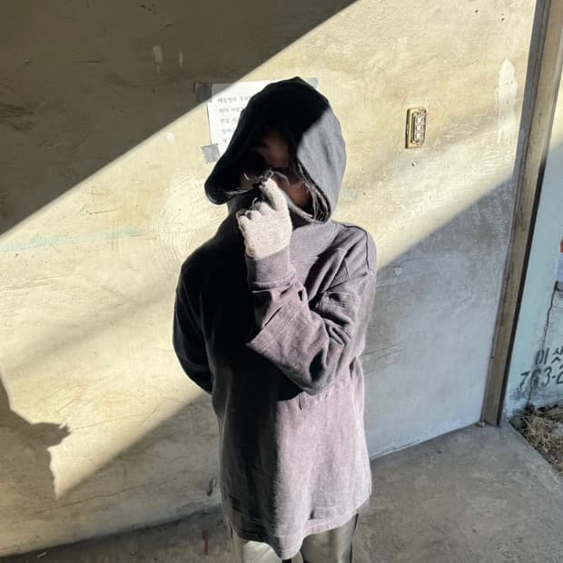 캐피탈 넥워머 후디