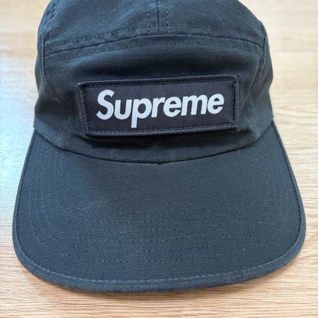 슈프림 24ss 캠프캡 블랙