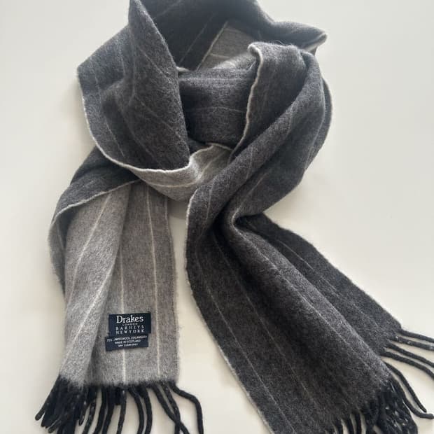 드레익스 앙고라 울 프린지 머플러