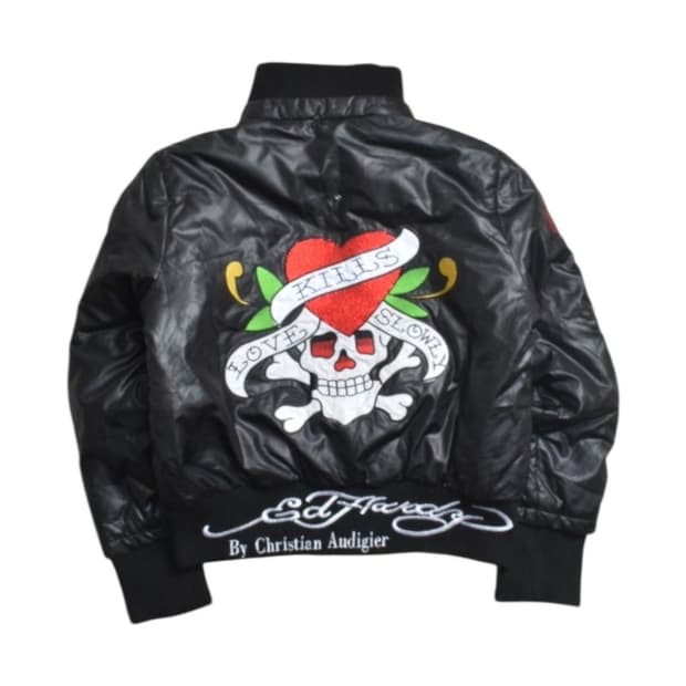 에드하디 패딩 자켓 봄버 점퍼 