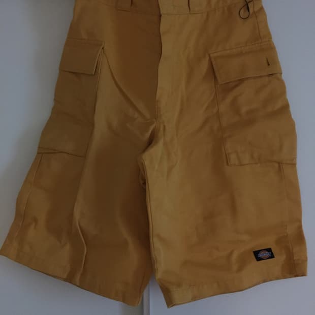 디키즈 x 앤헐리우드 버뮤다팬츠 옐로우 40 size