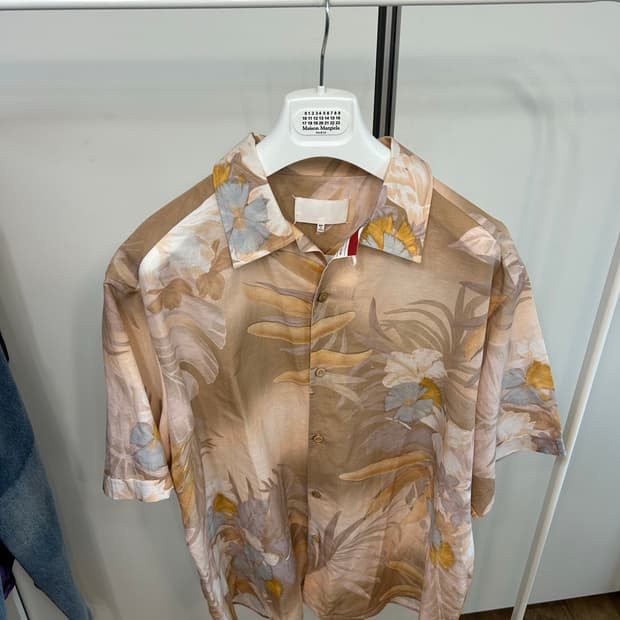 마르지엘라 18SS 하와이안 셔츠