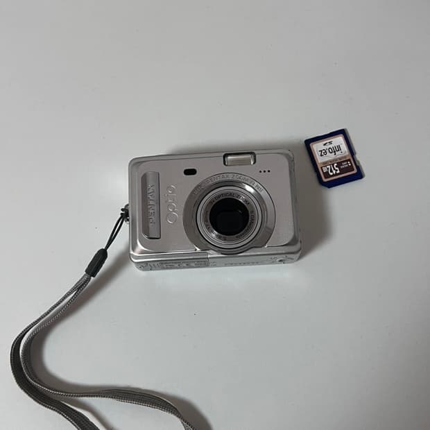 *희귀* 펜탁스 S55 디지털 카메라 실버 (결과물O)