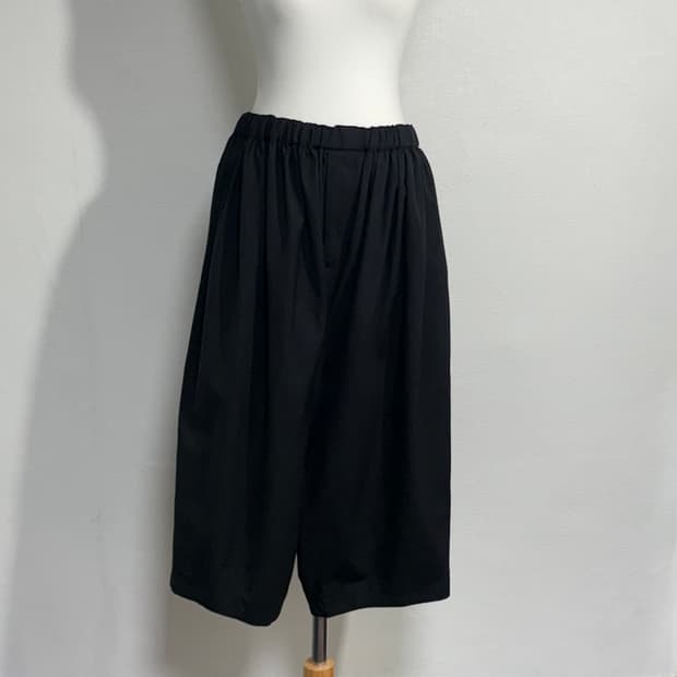 13ss 블랙 꼼데가르송 울 벌룬 사루엘 팬츠 s