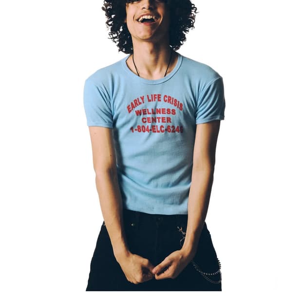 넷스펜드 early life crisis 머천다이즈 티셔츠 L  새상품