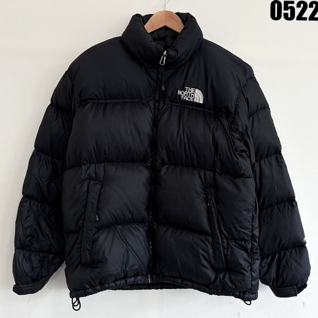 노스페이스 블랙 구스다운 눕시 다운 자켓 XL 0522