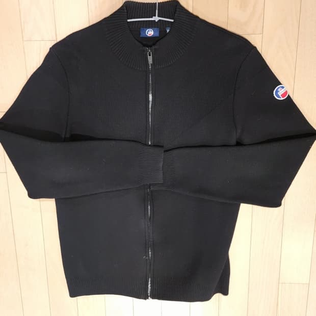 퓨잡 Fusalp 비스코스 집업 니트 자켓