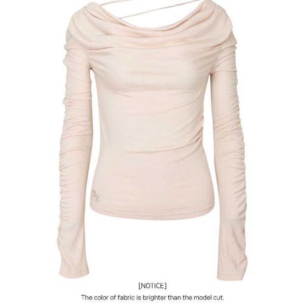 [시착만 한 새제품] 페인오어플레져 발레리나 탑 핑크 s