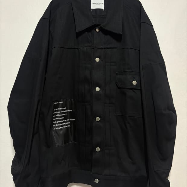 [S] 19AW 솔로이스트 오버사이즈 트러커 자켓