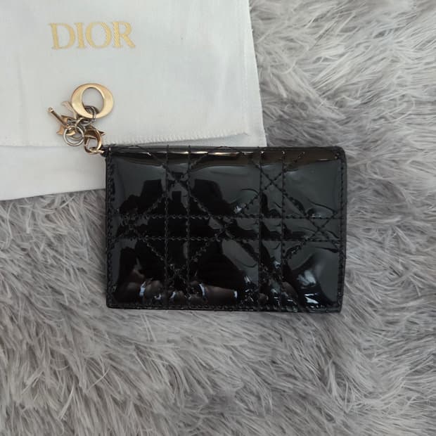 [정품] 디올 레이디 블룸 페이던트 카드지갑