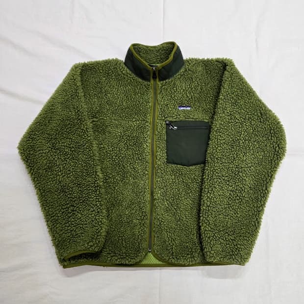 M 파타고니아 90s 레트로파일 플리스 그린 올리브 / 신칠라 모스