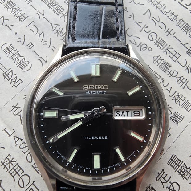 70년대 세이코 SEIKO 17JEWELS Automatic 빈티지 와치