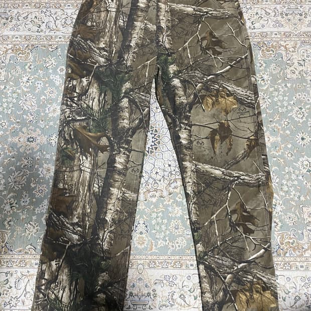 칼하트 리얼트리 카모 팬츠 36x32