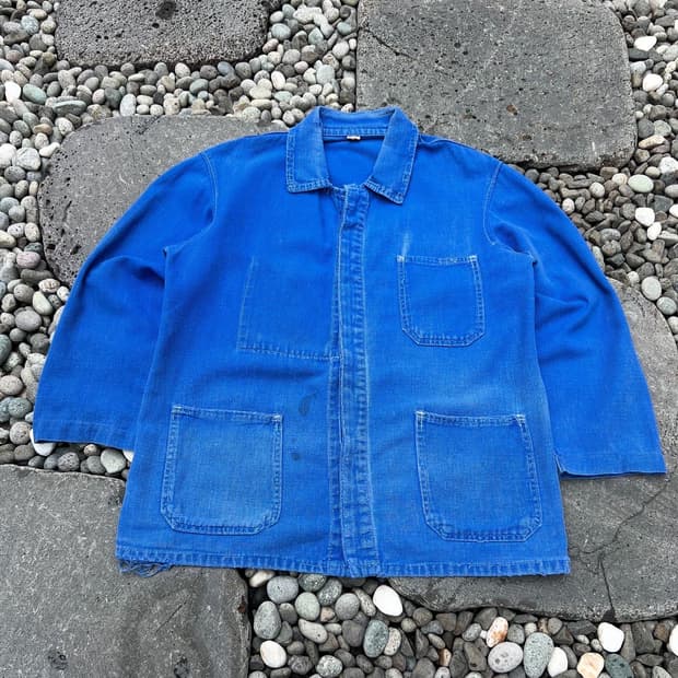OLD VINTAG DISTRESSED FRENCH 빈티지프렌치워크자켓