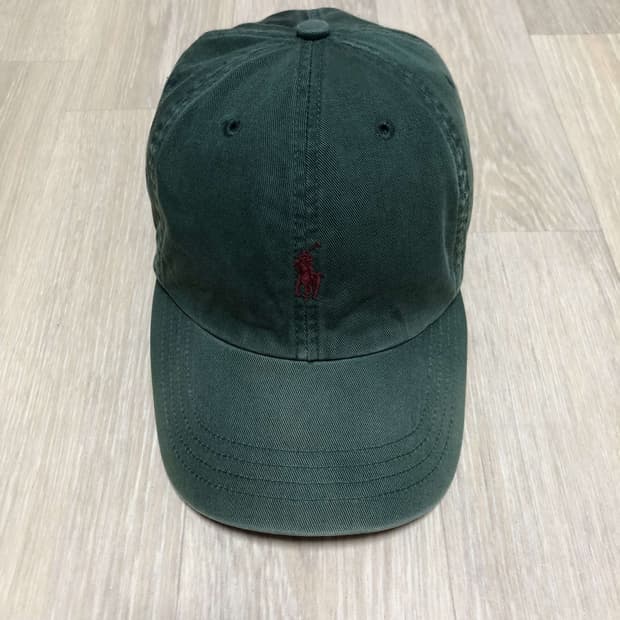 (ONE SIZE) 90's 폴로 랄프로렌 대만제 포니로고 선페이딩 볼캡