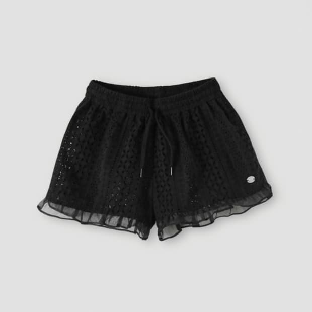 오로 프릴 펀칭 쇼츠