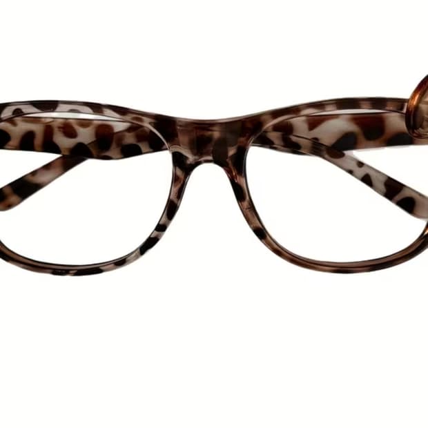 호피 갸루 페이크 안경테