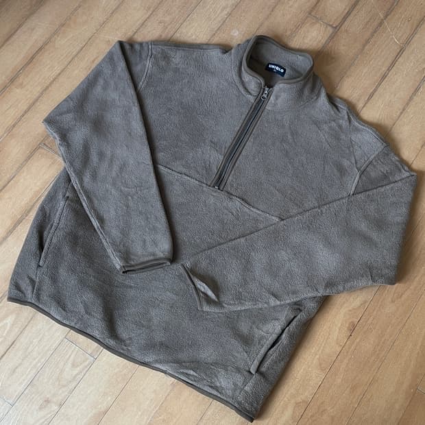 유니클로 일본판 빈티지 후리스