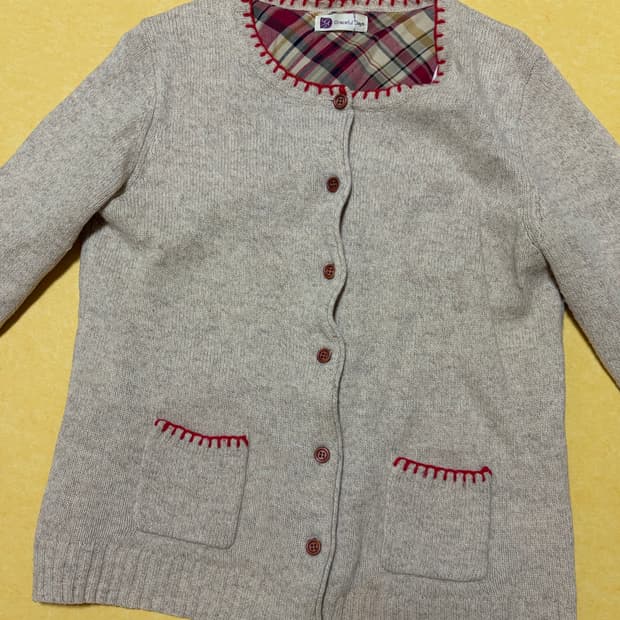 하구미 모리걸 빈티지 가디건