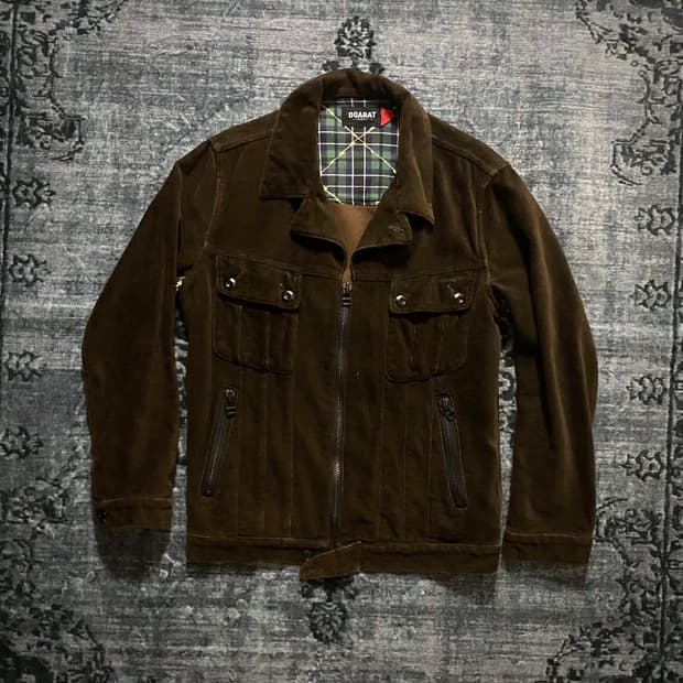 00s Brown Suede Jacket