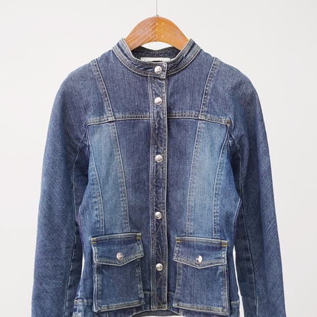 크리스찬 디올 데님 자켓
