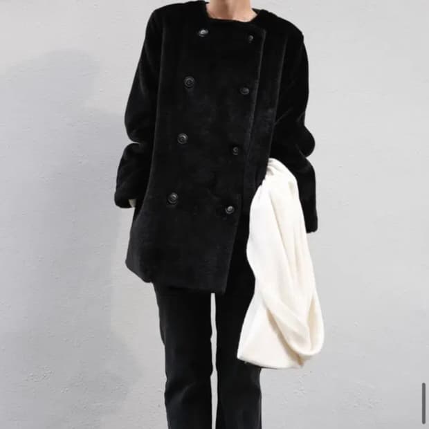 더버터크림 퍼자켓 (정가 204,000원)