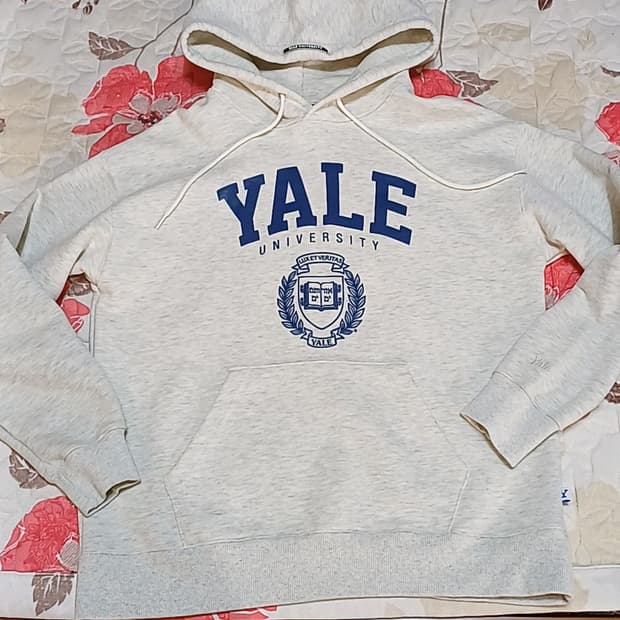 예일 오버핏후드 100 여성77 가슴56 기장66